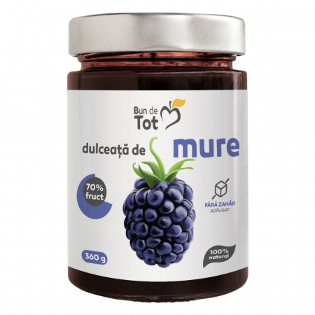 Produse autohtone - Dulceață de mure cu gust bun de tot, 360 g