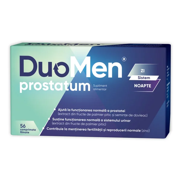 Paraziți intestinali - Duomen Prostatum Zi/Noapte X 56Cpr.Film