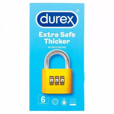 PRODUSE - Durex Extra Safe Prezervative X 6 Bucati