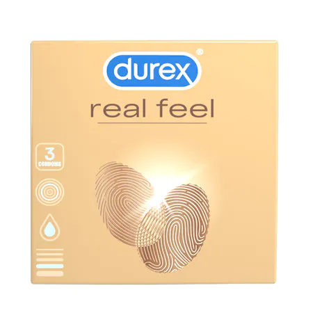 De toate cele.... - Prezervative Durex Real Feel, 3 bucati