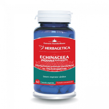 PRODUSE - Echinaceea Indiana, 60 capsule vegetale