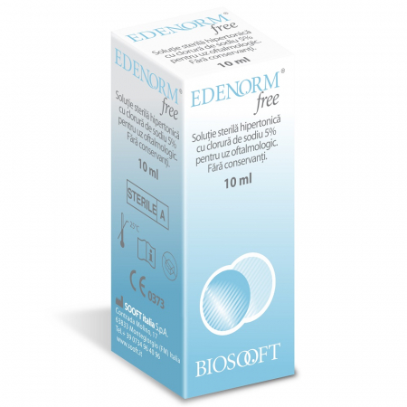 PRODUSE - Edenorm free 5% solutie pentru uz oftalmologic, 10 ml