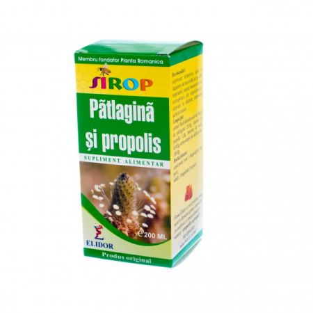 Mă doare... - Sirop cu patlagina si propolis , 200ml