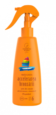 PRODUSE - Emulsie pentru accelerarea bronzarii SPF 6, 200 ml