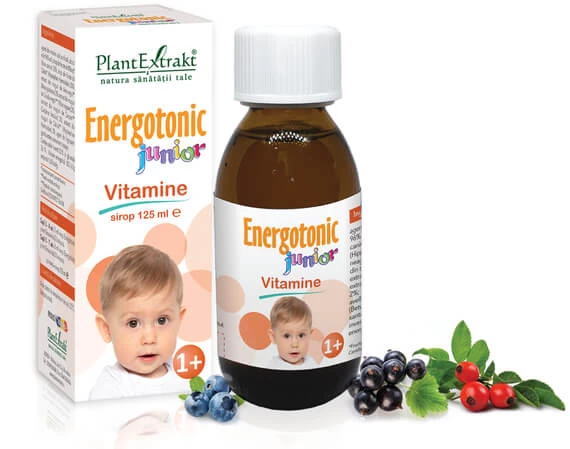 PRODUSE - Energotonic Junior - Sirop MultiVitamine, 125 ml