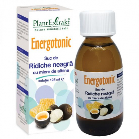 PRODUSE - Energotonic Suc de ridiche neagra cu miere de albine, 125 ml