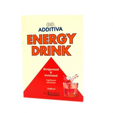 PRODUSE - Additiva Energy drink, 8 plicuri