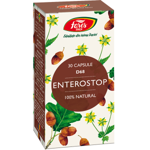 Multivitamine si minerale adulti - Enterostop D68 capsule Fares 30 capsule
