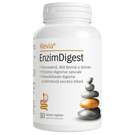 Enzime digestive - EnzimDigest Alevia 30 capsule vegetale