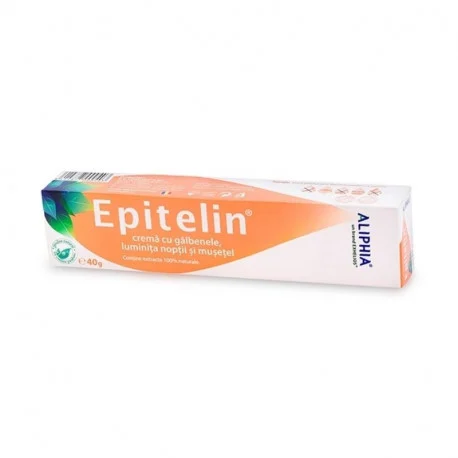 Altele - Aliphia Epitelin crema cu galbenele, luminita noptii si musetel, 40 g