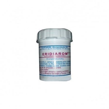 Multivitamine si minerale adulti - Eridiarom 50 comprimate Plantarom
