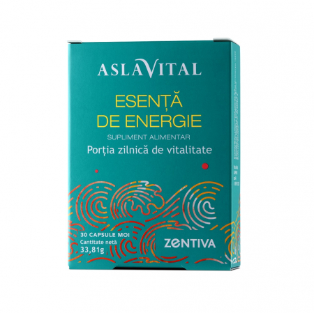 Vreau să fiu activ! - Aslavital Esenta De Energie, 30 capsule moi