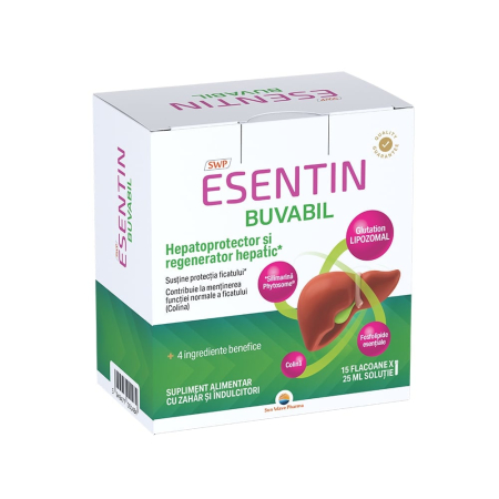 Vitamine Si Suplimente - Esentin Buvabil 25ML X 15FL - Sun Wave