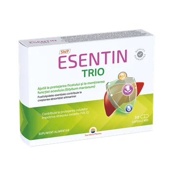 Slabire si control greutate - Esentin Trio Sun Wave Pharma 30 capsule moi