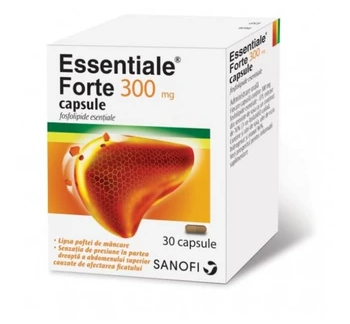 Afectiuni Hepatice - Essentiale Forte 300Mg X 30 Capsule