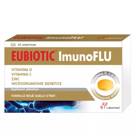 Imunitate - Eubiotic Imunoflu , 15comprimate