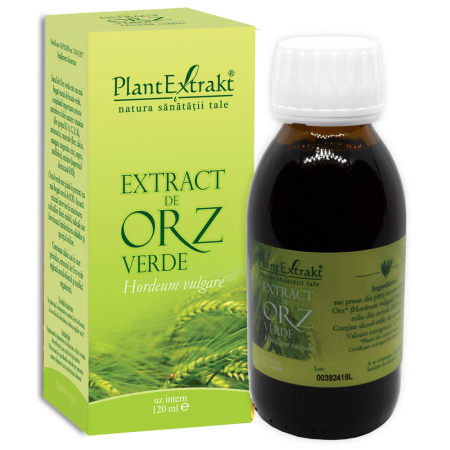 Multivitamine si minerale adulti - Extract de orz verde Plant Extract 120 ml