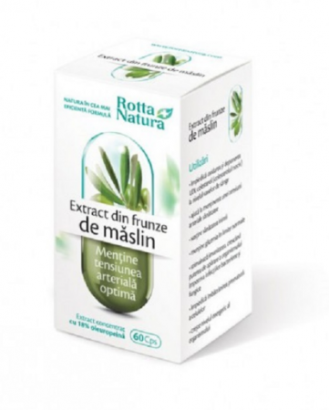 Antihipertensive - Extract Din Frunze De Maslin X 60 Capsule