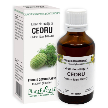 Multivitamine si minerale adulti - Extract din mlădițe de cedru 50 ml Plant Extract