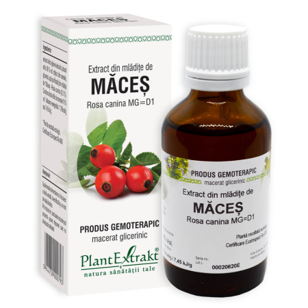 Multivitamine si minerale adulti - Extract din mlădițe de măceș Plant Extract 50 ml