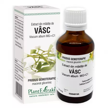 Tincturi si Gemoderivate - Extract din mlădițe de vâsc 50 ml Plant Extract