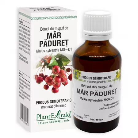 Tincturi si Gemoderivate - Extract din muguri de măr pădureț 50 ml Plant Extract