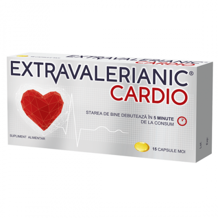 Inima mea - Extravalerianic Cardio, 15 capsule