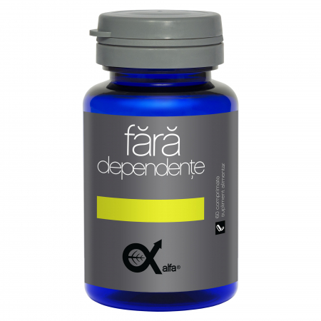 Produse autohtone - Fara dependente, 60 comprimate