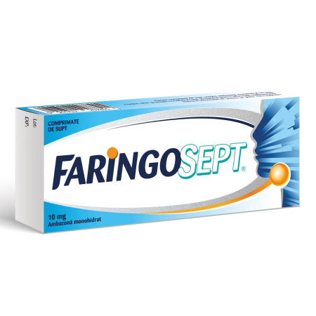 Sistemul Respirator - Faringosept 10Mg X 10Cpr.Supt - Terapia