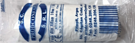Bandaje si Fese Elastice - Fasă tifon 10 cm x 10 m 40 g Prodconfarm