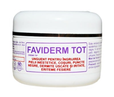Altele - FaviDerm TOT crema tip unguent pentru ingrijirea pielii, 30 ml