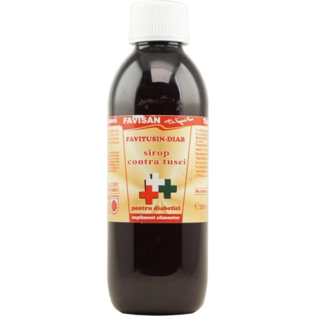 Diabet - Favitusin-Diab sirop contra tusei 250 ml