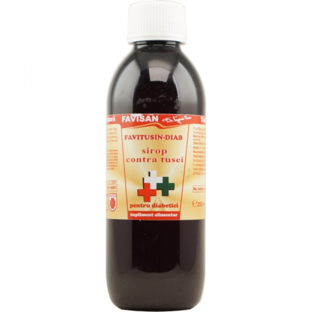 Altele - Favitusin-Diab sirop contra tusei, 250 ml