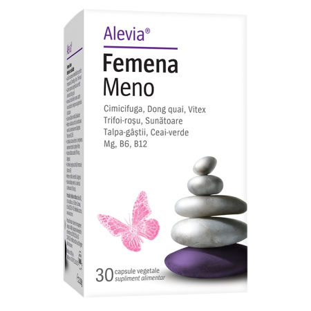 Multivitamine si minerale adulti - Femena Meno 30 capsule vegetale Alevia
