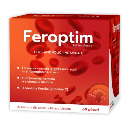 PRODUSE - Feroptim 60 plicuri Zdrovit