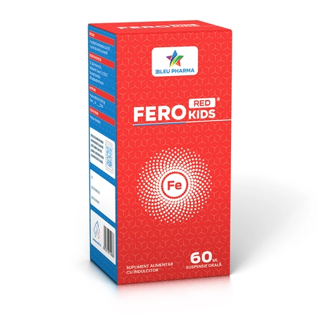 Ingrijire Copii - FeroRed Kids suspensie orală 60 ml Bleu Pharma