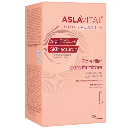 Pielea Mea , Frumoasa Si Ingrijita - Fiole filler extra fermitate Mineralactiv 10 fiole x 2 ml Aslavital