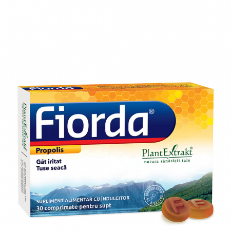 PRODUSE - Fiorda Propolis, 30 comprimate pentru supt