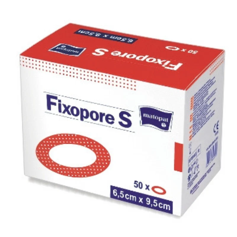 Dispozitive Medicale - Fixopore S pansament steril autoadeziv 10 cm x 6 cm a'50