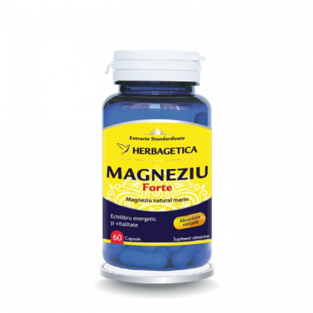 Oferte și reduceri - Magneziu Forte, 60 capsule