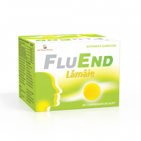 PRODUSE - FluEnd lamaie, 20 comprimate de supt