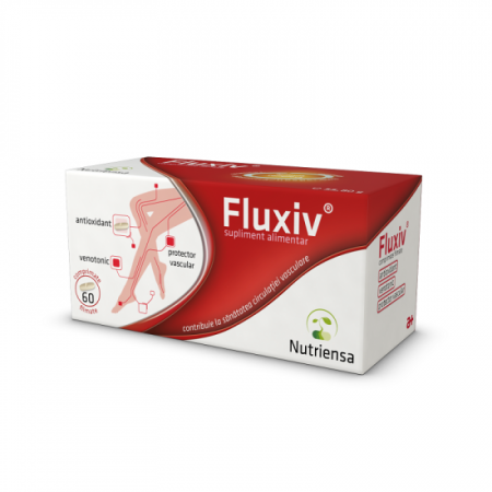 Multivitamine si minerale adulti - Fluxiv 60 comprimate filmate, Antibiotice SA