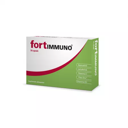Multivitamine si minerale adulti - Fortimmuno X 30 capsule Dr. Phyto