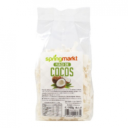 PRODUSE - Fulgi de Cocos, 100gr, springmarkt