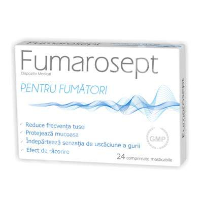Oferte și reduceri - Fumarosept X 24 Comprimate Masticabile