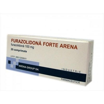 Multivitamine si minerale adulti - Furazolidona Forte Arena 100 Mg, 20 Comprimate