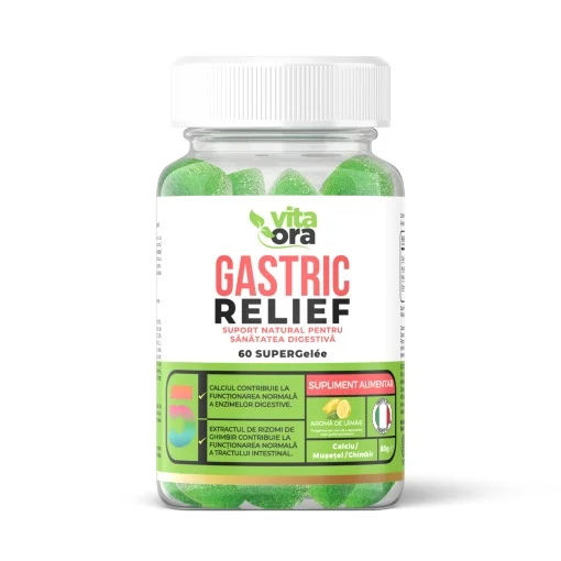 Multivitamine si minerale adulti - Gastric Relief X 60 jeleuri VitaOra