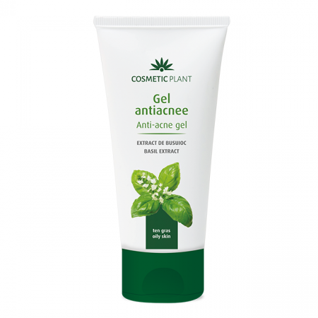 PRODUSE - Gel antiacnee cu extract de busuioc, 100 ml