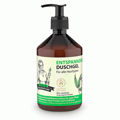 Circulatie periferica deficitara - Gel bio de dus relaxant 500ml Oma Gertrude