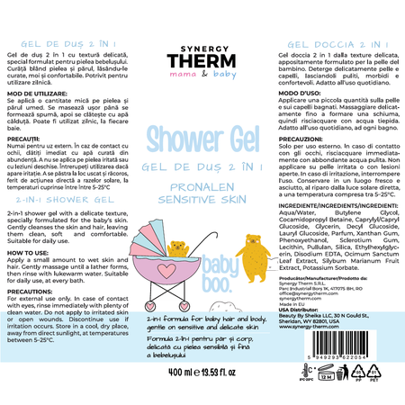Mama & Baby 2 In 1 Shower Gel Baby (Gel Dus) X 400ML - Syner [3]